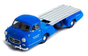 IXORAC342 - MERCEDES transporter coche de carreras 1955 Azul