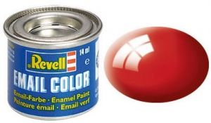 REV32131 - Pintura de esmalte rojo fuego brillante 14ml