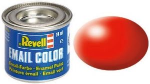 REV32332 - Pintura esmalte rojo fluorescente satinado 14ml