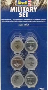 REV39075 - Pintura acrílica Military Set 6 colores bote de 5ml