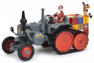 SCH7703 - LANZ BULLDOG Crawler con Papá Noel y Regalos