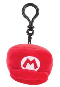 T12963 - Clip de peluche MARIO KART - Gorra MARIO