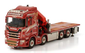 WSI01-3667 - SCANIA S HIGHLINE CS20H 8x4 con techo duro y palfinger 7800.2 y JIB