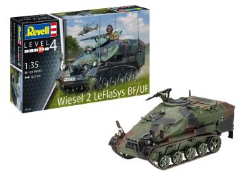 REV03336 - Tanque Wiesel con 2 leflasys BF/UF para montar y pintar