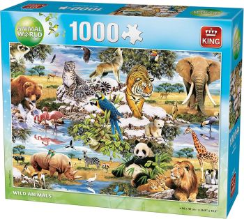 KING05481 - Puzzle de 1000 piezas Maravillas de la Naturaleza