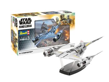 REV06787 - The Mandalorian: N1 Starfighter STAR WARS para montar y pintar