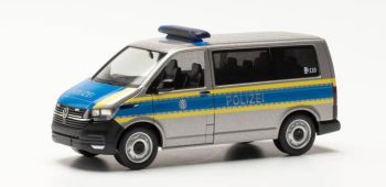 HER096812 - VOLKSWAGEN T 6.1 POLICE DE MUNICH mini bus gris