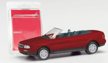 HER012287-006 - AUDI 80 Cabriolet rojo En Kit