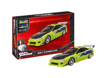 REV07691 - MITSUBISHI Eclipse 1995 FAST & FURIOUS para montar y pintar