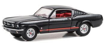 GREEN13340-A - FORD Mustang GT 1965 negro de la serie THE STAMPEDE en blister