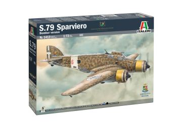 ITA1412 - Bombardier S.79 Sparviero para montar y pintar