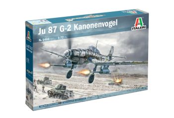 ITA1466 - Avión Ju-87G-2 Kanonenvogel para montar y pintar