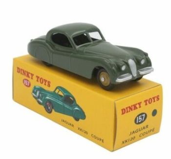 DIN157 - JAGUAR XK120 cupé verde – Edición ATLAS