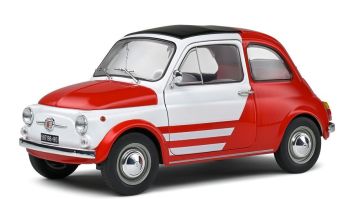 SOL1801408 - FIAT 500 Turbina Tribute 1965 Rojo y blanco