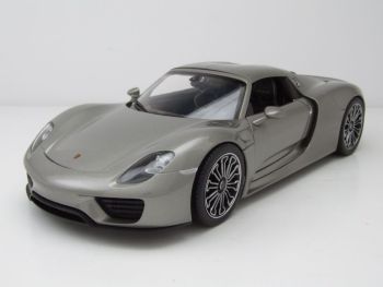 WEL18051W - PORSCHE 918 Spyder 2012 gris