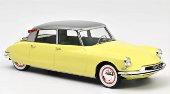 NOREV181762 - 1960 CITROEN DS19 Amarillo narciso con caravana Digue Panoramic