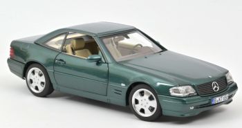 NOREV183753 - MERCEDES SL 500 1999 Verde metálico