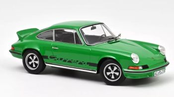 NOREV187680 - PORSCHE 911 RS 1973 Verde con Deco Negro