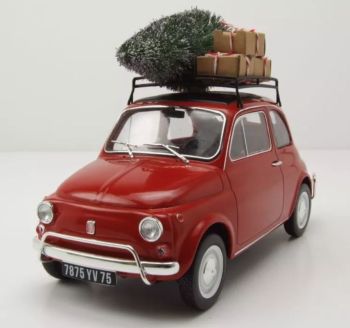 NOREV187779 - FIAT 500 L 1968 Rojo Navidad