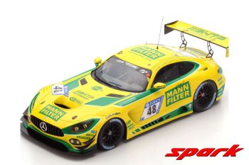 SPA18SG021 - MERCEDES AMG GT3 #48 MANN-FILTER Equipo HTP Motorsport 14º 24H Nurburgring 2017 K.Heyer/B.Schneider/I.Dontje/P.Assenheimer