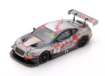 SPA18SP050 - BENTLEY Continental GT3 #09 China GT 2017 Hard Memory - H.Geng / A.Imperatori