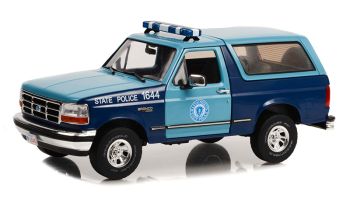 GREEN19120 - 1996 FORD Bronco XLT Policía Estatal de Massachusetts