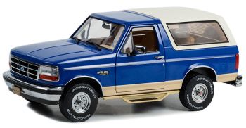 GREEN19136 - 1996 FORD Bronco azul Edición EDDIE BAUER