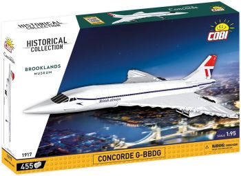 COB1917 - CONCORDE G-BBDG - 455 Piezas