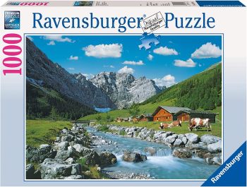 RAV192168 - Puzzle 1000 piezas Las montañas Karwendel en Austria