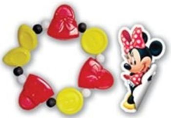 T8812B - Pulsera N°1 MINNIE con pegatinas