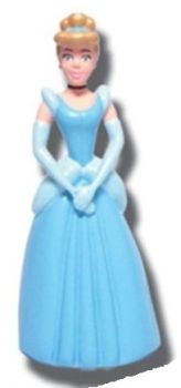 T8819B - Figura de princesa DISNEY con llavero - Cenicienta