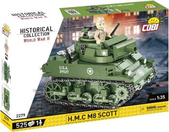 COB2279 - Tanque H.M.C M8 Scott - 519 piezas