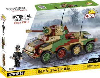 COB2287 - Char SD.KFZ 234/2 PUMA - 470 piezas