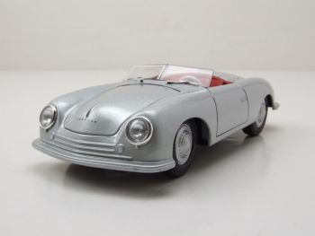 WEL24090GRIS - PORSCHE 356 N°1 cabriolet 1948 Plateado