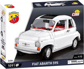 COB24354 - FIAT 500 Abarth 1965 Blanco - 1091 piezas