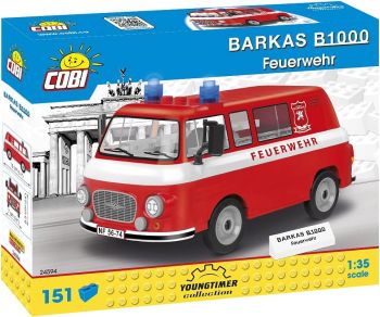 COB24594 - BARKAS B1000 Bomberos - 151 piezas