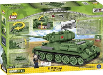 COB2542 - Tanque ruso T-34-85 - 668 piezas