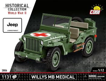 COB2806 - JEEP Willys MB Médico - 1131 Piezas