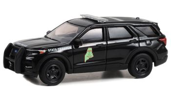 GREEN28120-E - FORD Police Interceptor Utility 2021 100 Aniversario Policía Estatal de Maine