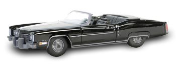 GREEN28150-C - CADILLAC Eldorado Fleetwood cabriolet 1972 negro de la serie BLACK BANDIT en blister