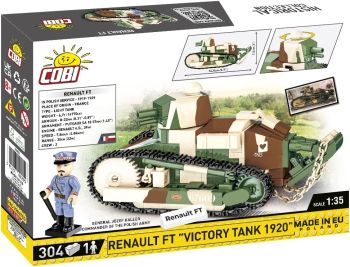 COB2992 - RENAULT FT Tanque Victory 1920 - 304 piezas