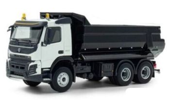 MOT300090 - Volquete blanco edición limitada de 750 piezas - VOLVO FMX 6x4 