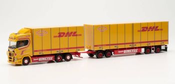 HER314213 - SCANIA CS 20 HD 6X2 con remolque de 4 ejes DHL