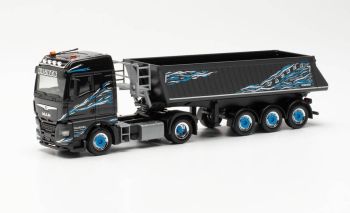 HER315135 - MAN TGX GM 4x2 con remolque volquete de 3 ejes WAGNER MITTELESCHENBACH