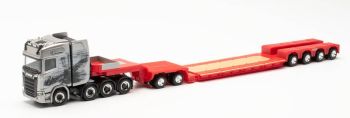 HER315159 - SCANIA CS 20 HD 8x4 con cama baja de 6 ejes ESSER HEAVY TRANSPORT