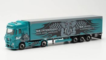 HER315241 - MERCEDES ACTROS BIGSPACE 4X2 semirremolque de 3 ejes KS CONTAINERDIENST