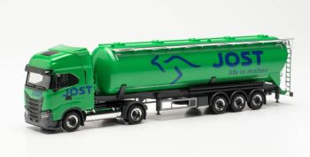 HER315609 - IVECO S-WAY LNG 4x2 semirremolque silo 3 ejes JOST GROUP