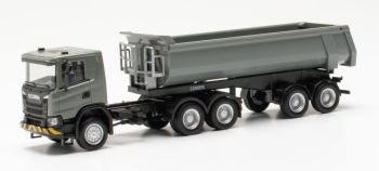 HER316248 - SCANIA CG 17 6x6 con volquete 2 Ejes gris