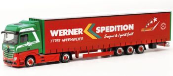 HER317214 - MERCEDES-BENZ Actros 4x2 con remolque 3 ejes WERNER