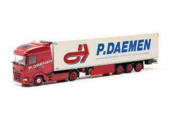 HER317283 - DAF XG 4x2 con remolque frigorífico de 3 ejes P.DAEMEN